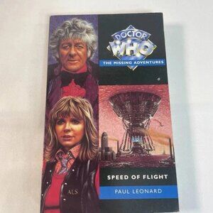 Vintage 1996 Doctor Who: Speed of Flight - Virgin Missing Adventures #27